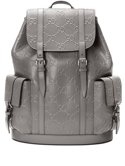 gucci embossed backpack|gucci embossed clutch bag.